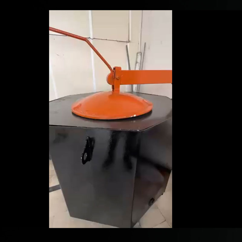 2. El 300 KG Elektrikli Alüminyum Eritme Ocağı (Panosu Yenilenmiş)