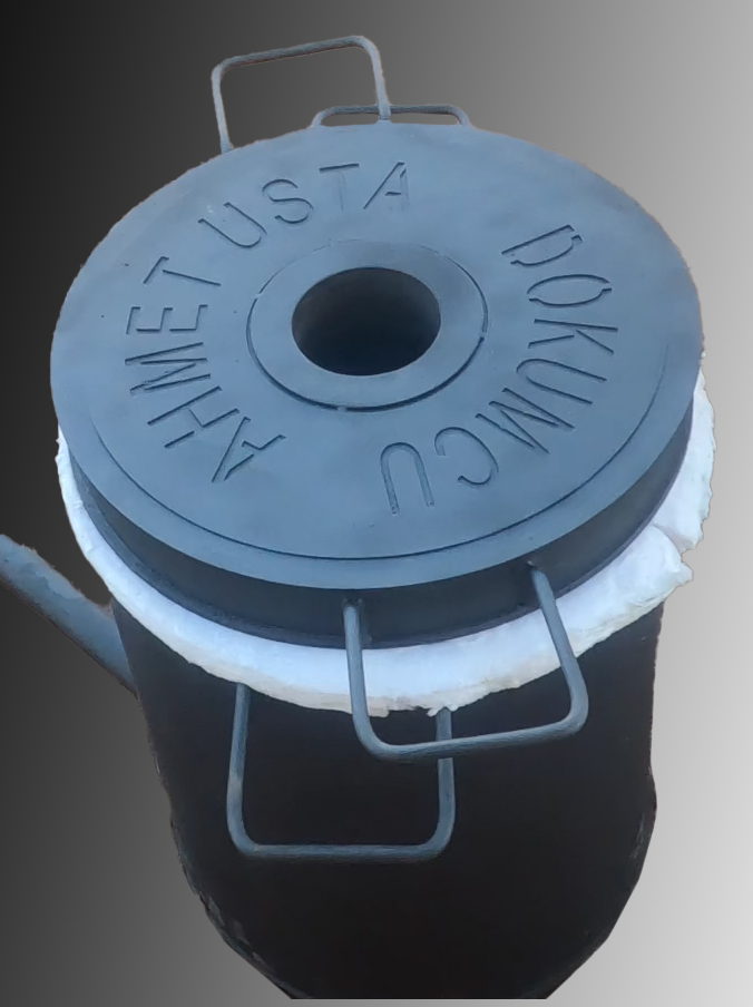 50 Kg Fan Sistemli Hobi Arge Full Set Alüminyum Eritme Ocağı