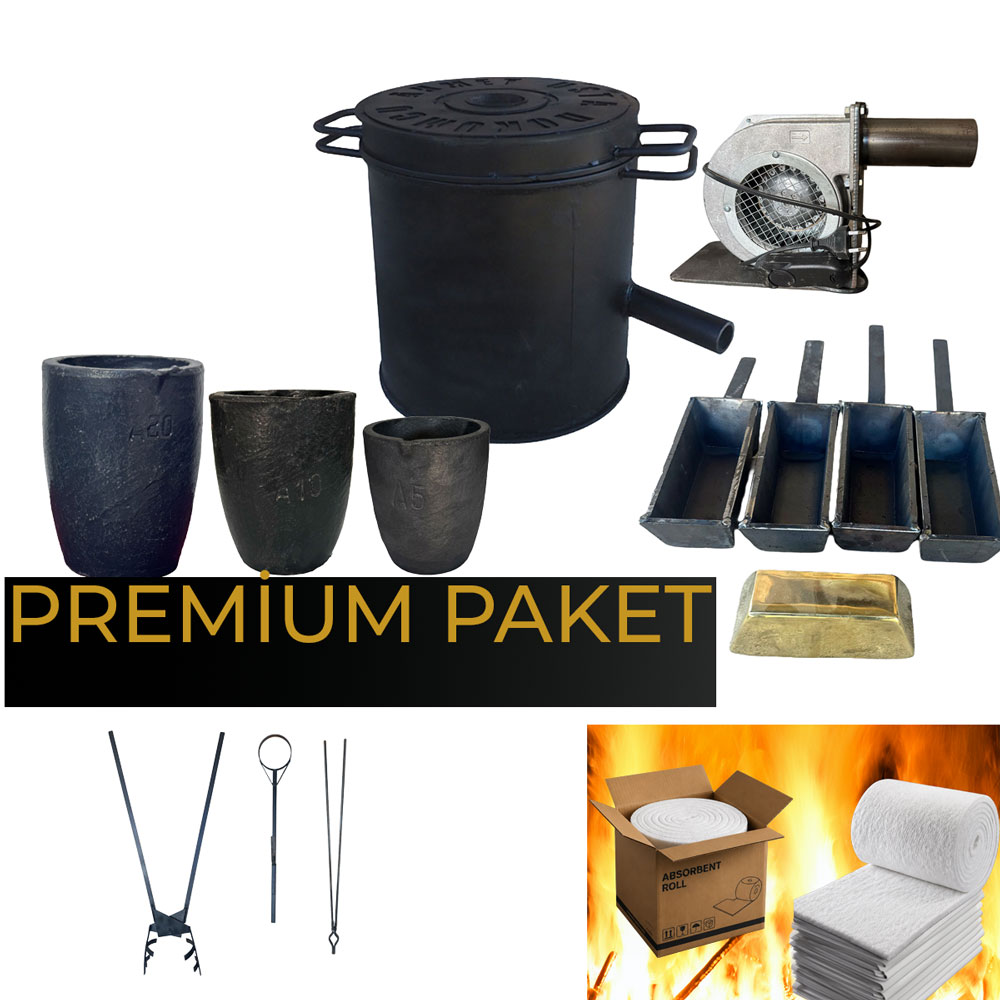 20 Kg Pro Tüplü Bakır Eritme Döküm Seti – Premium Ar-Ge Paketi