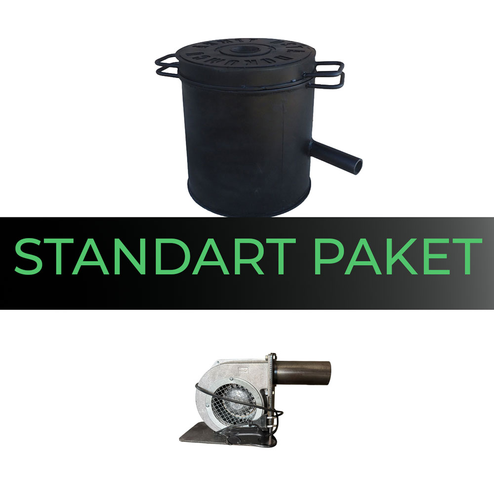 20 Kg Pro Tüplü Bakır Eritme Ocağı – Standart Paket